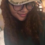 Zia B. - Clear/Black - round - plastic