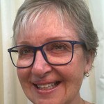 Holly M. - Navy - rectangle - plastic