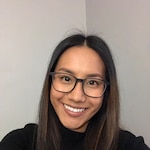 Amy K. - Black - square - plastic