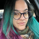 Victoria A. - Blue Gold - round - acetate