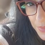 Anna M. - Burgundy Orange - horn - acetate