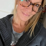 Christine W. - Black - horn - acetate-metal