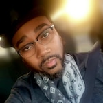 Chauncey H. - Black - browline - acetate-metal