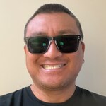 mvretired - Black Yellow - rectangle - acetate