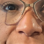 ROSA M. - Rose Gold - horn - acetate-metal