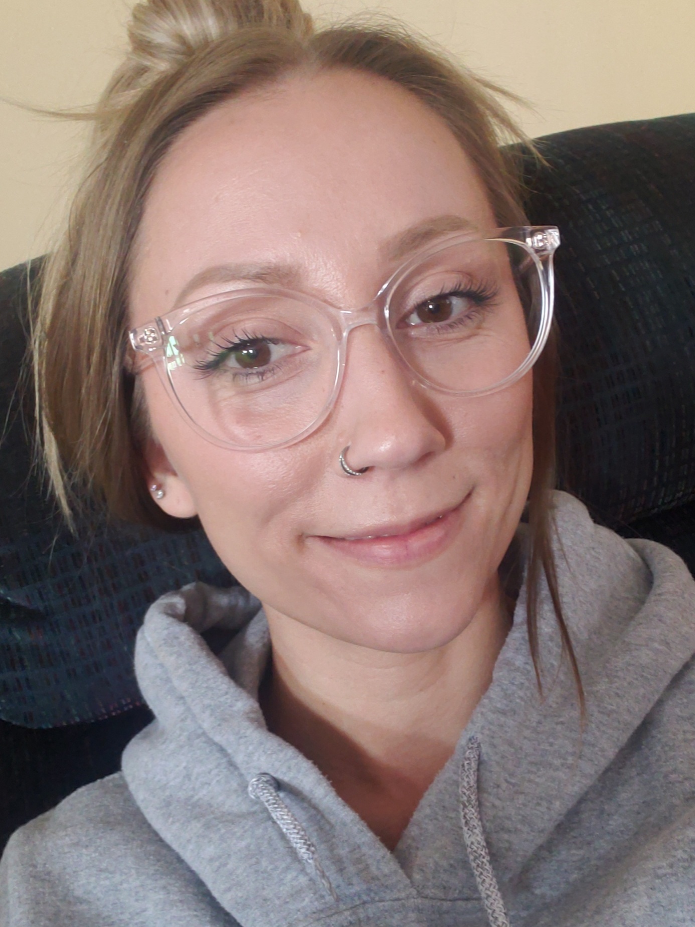 Nala Cat Eye Clear Purple Glasses for Women Eyebuydirect Canada