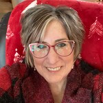 Sue B. - Red & Gold - horn - metal