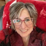 Sue B. - Red & Gold - horn - metal