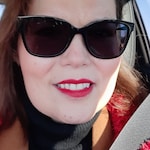 Norma J. - Black - rectangle - plastic