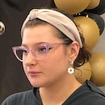 Olga K. - Clear Purple - horn - acetate