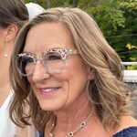 Suzanne D. - Clear Gold - square - acetate