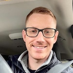 Matthew D. - Black - rectangle - plastic