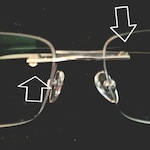 Arthur L. J. - Silver - rectangle - titanium