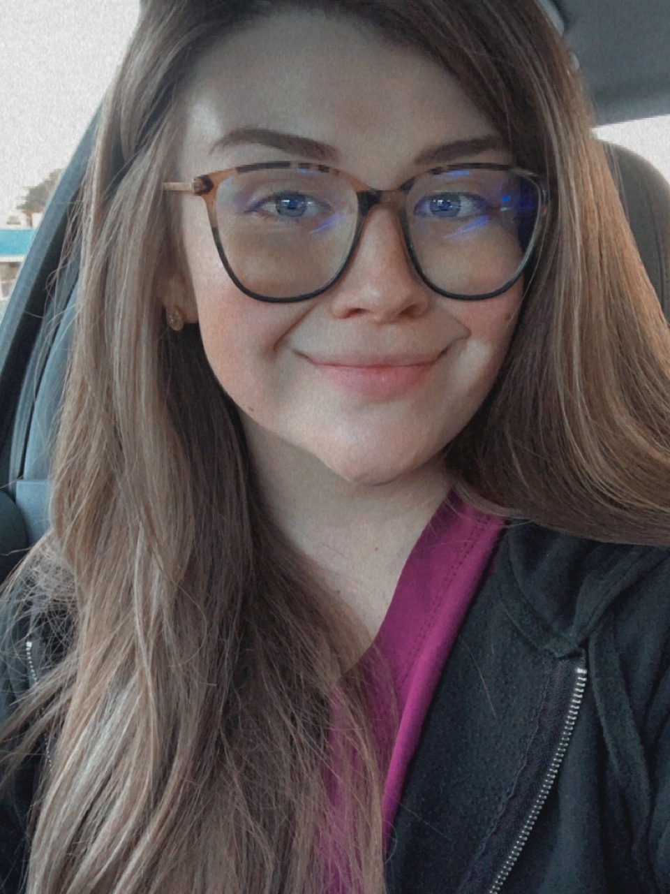 Aroma Cat Eye Raspberry Glasses for Women Eyebuydirect