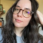 Lea W. - Brown Striped - round - acetate-metal