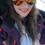 Hayley A. - Golden - aviator - metal