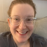 Katie C. - Transparent - square - plastic