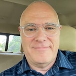 JD M. - Clear - round - acetate