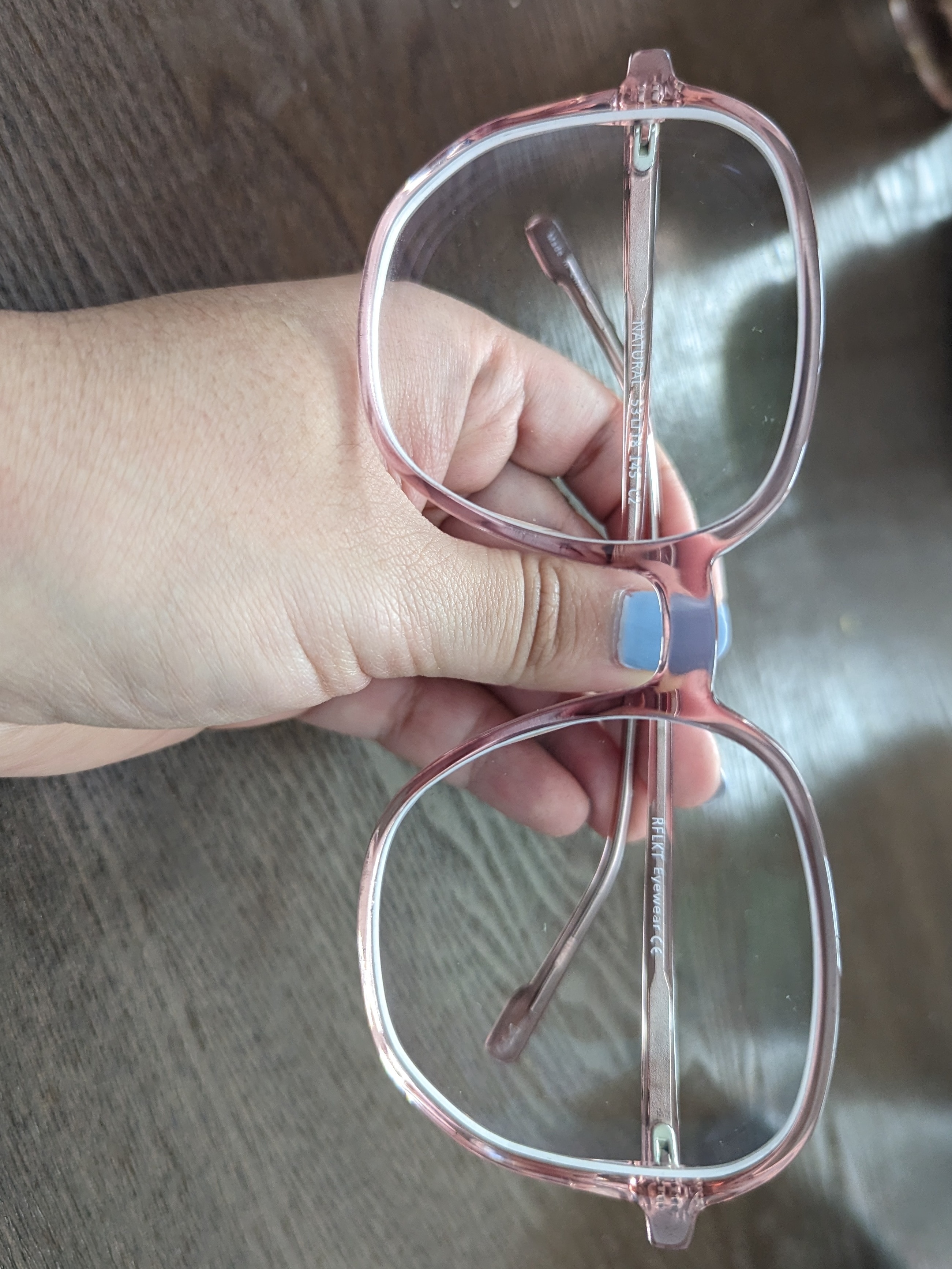 SISIKUI シシクイ Square eye / CLEAR PINK Square eye / CLEAR PINK