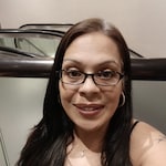 Jacqueline R. R. -  Black  - rectangle - plastic