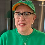 Sally V. - Clear Black - rectangle - acetate