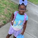 Danielle - Purple - rectangle - acetate