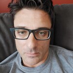 David C. - Black - rectangle - acetate