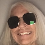 Diane S. - Golden - square - metal