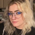 Kourtney W. - Gunmetal - round - metal