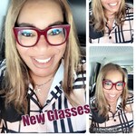 Denise T. - Burgundy & Black - horn - acetate