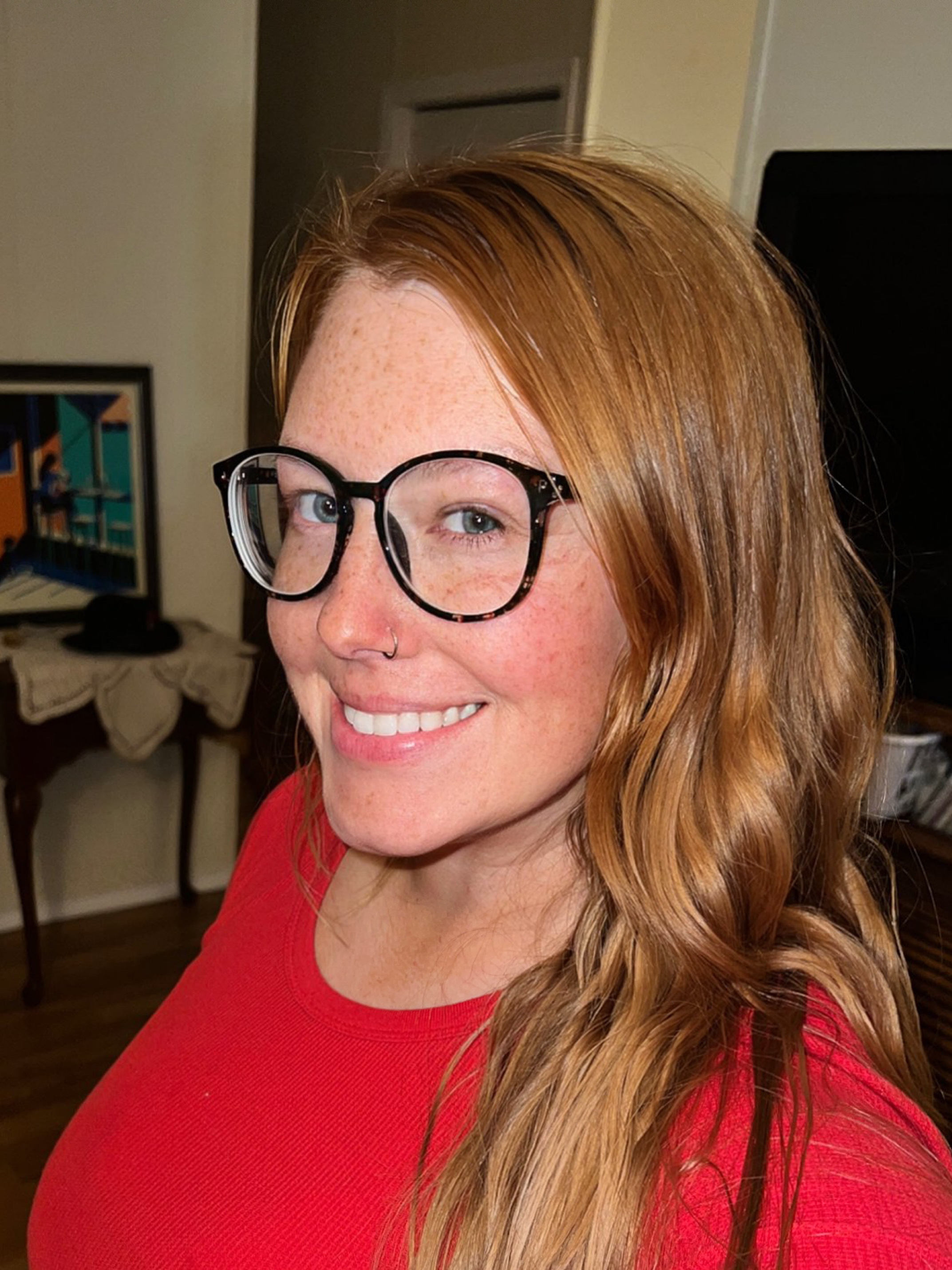 Dutchess Round Light Blue Glasses for Women Eyebuydirect