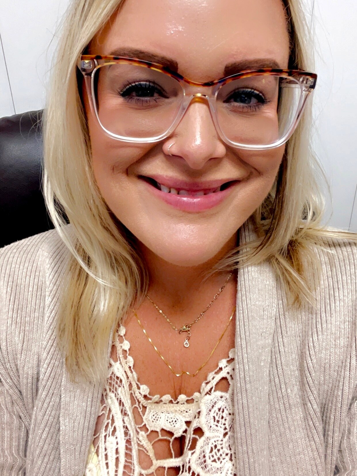 Rima Square Tortoise Clear Glasses for Women | Eyebuydirect