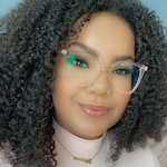 STEPHANIE M. - Clear Pink - square - acetate