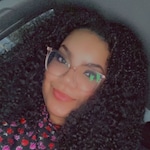 STEPHANIE M. - Clear Pink - square - acetate