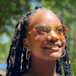 Whitney W. - Rainbow - round - plastic