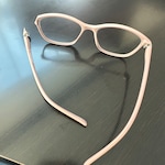 Reina R. - Matte Pink - rectangle - plastic