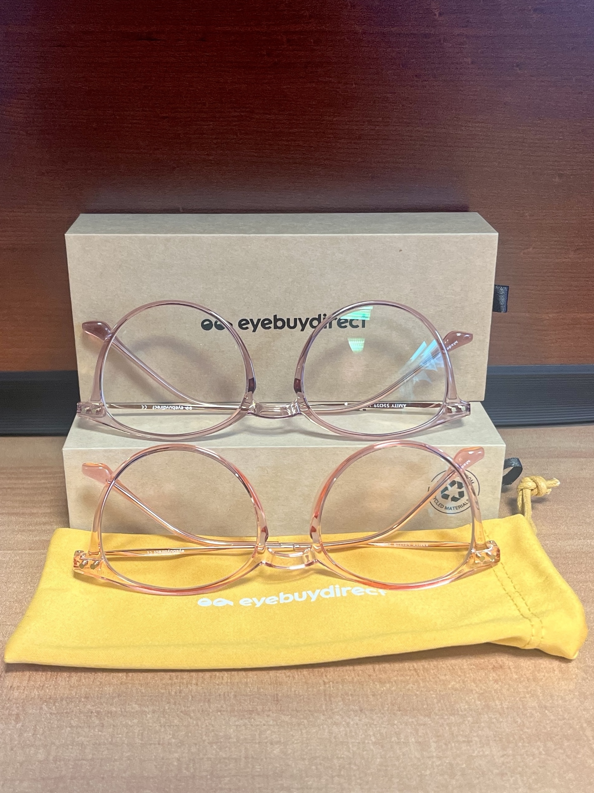 Amity Round Clear Full Rim Eyeglasses Eyebuydirect Canada