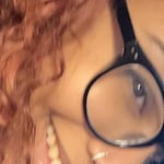 Zia B. - Clear/Black - round - plastic