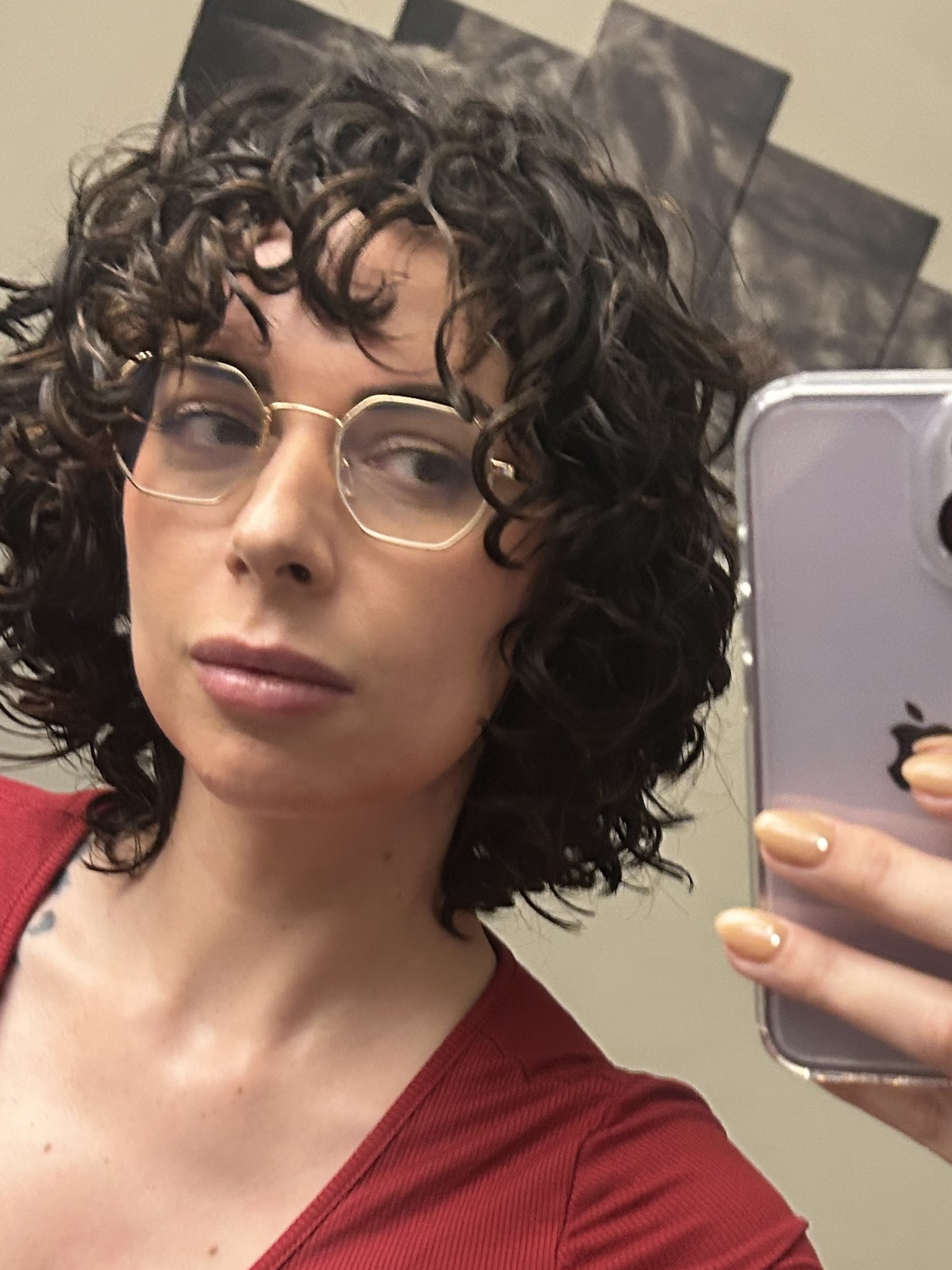 Soar Geometric Golden Full Rim Eyeglasses Eyebuydirect Canada