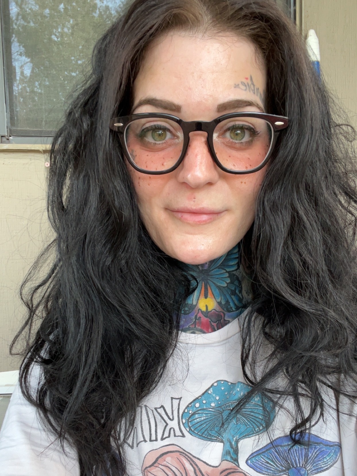 RayBan RB5398 Hawkeye Wayfarer Clear Black Frame Eyeglasses