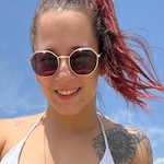 Alesha Z. - Rose Gold - geometric - metal