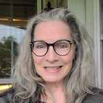 Mary S. - Blue Gold - round - acetate