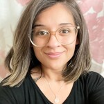 Stephanie C. - Clear Brown - horn - acetate-metal