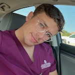 Teri H. - Clear - round - plastic