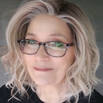 Cynthia B. - Pink Tortoise - rectangle - acetate