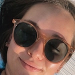 abbyfletcher00 - Clear Brown - round - acetate