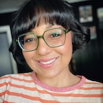 Jacqueline L. - Clear Green - square - acetate