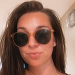 abbyfletcher00 - Clear Brown - round - acetate