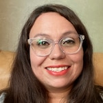 Heather N. - Clear Yellow - horn - acetate