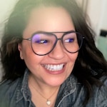 Elaine P. - Matte Navy & Gold - aviator - plastic-metal